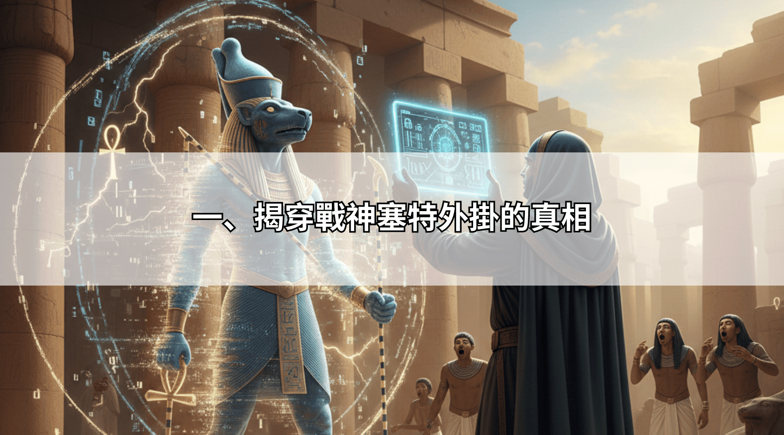 一、揭穿戰神塞特外掛的真相