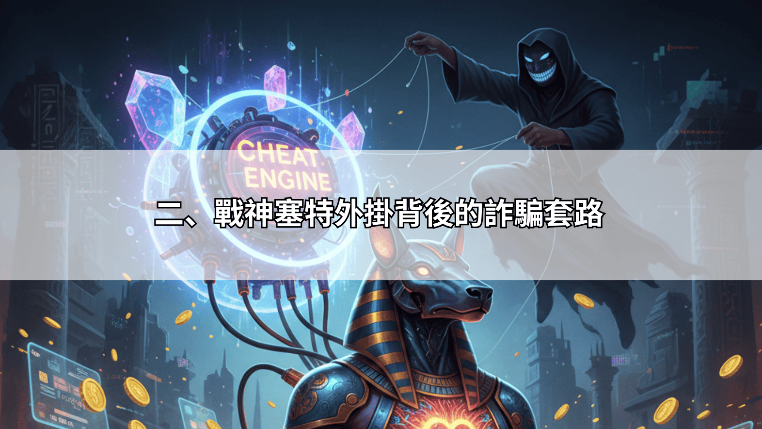 二、戰神塞特外掛背後的詐騙套路